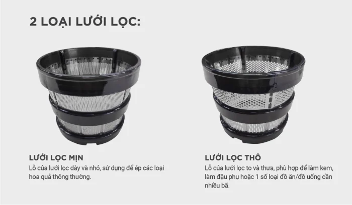 Máy ép chậm Uniblend E250 với công nghệ ép trái cây siêu tốc vắt kiệt nước