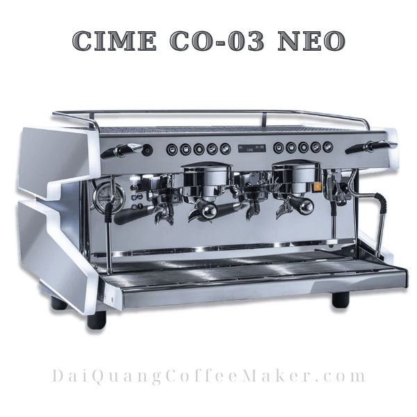 Máy pha cà phê CIME CO-03 NEO nổi bật với những tính năng ưu việt và thiết kế hiện đại