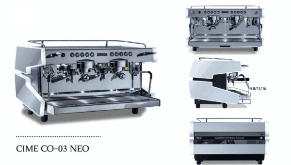 Máy pha cà phê CIME CO-03 NEO là mẫu máy bán chạy nhất của CIME trên thị trường hiện nay