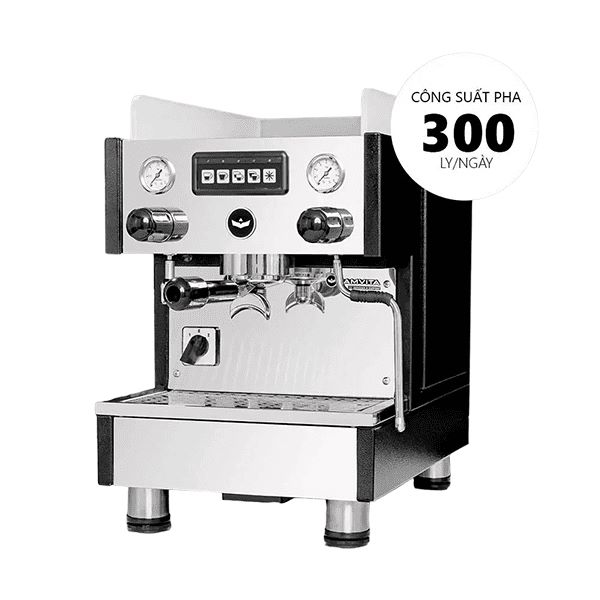 Máy pha cà phê Lamvita LCD 1 GR với công suất pha chế lên tới 300 ly/ngày