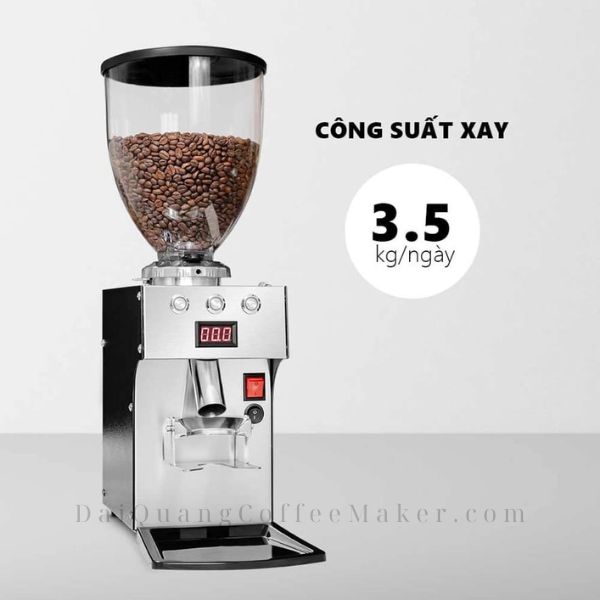 Máy xay cà phê lamvita mx với công suất mạnh mẽ lên tới 3.5kg/ngày
