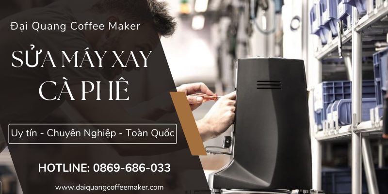 Quy trình làm việc chuyên nghiệp - giá hợp lý vì vậy dịch vụ sửa máy xay cà phê của Đại Quang được nhiều khách hàng tin dùng