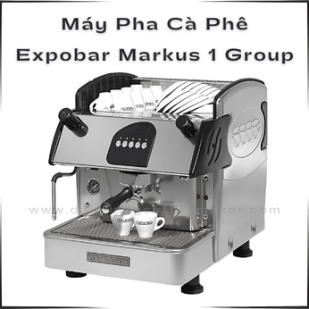 Máy Pha Cà Phê Expobar Markus 1 Group – Sự Kết Hợp Hoàn Hảo Giữa Bền Bỉ Và Tinh Tế