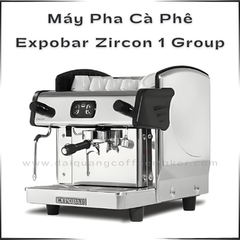 Máy Pha Cà Phê Expobar Zircon 1 Group – Phiên Bản Inox 304 Cao Cấp