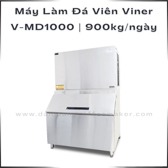 Máy Làm Đá Viner V-MD1000 – Công Suất 900kg/Ngày, Giải Pháp Sản Xuất Đá Sạch Quy Mô Đại Công Nghiệp