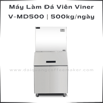 Máy Làm Đá Viner V-MD500 – Công Suất 500kg/Ngày, Đỉnh Cao Hiệu Suất Cho Quy Mô Công Nghiệp