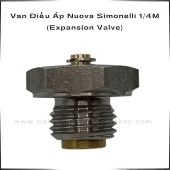 Van Điều Áp Nuova Simonelli 1/4M (Expansion Valve) – Linh Kiện Kiểm Soát Áp Suất Chính Hãng Ý