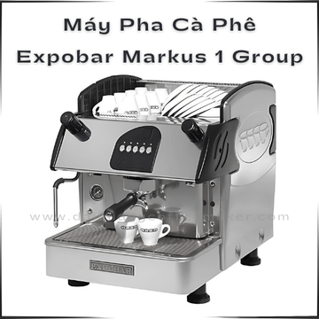 Máy Pha Cà Phê Expobar Markus 1 Group – Sự Kết Hợp Hoàn Hảo Giữa Bền Bỉ Và Tinh Tế