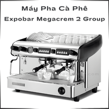 Máy Pha Cà Phê Expobar Megacrem 2 Group – Giải Pháp Phục Vụ 400 Ly/Ngày