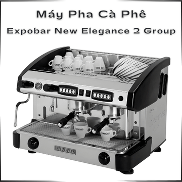 Máy Pha Cà Phê Expobar New Elegance 2 Group – Công Suất Lớn, Bền Bỉ Tuyệt Đối
