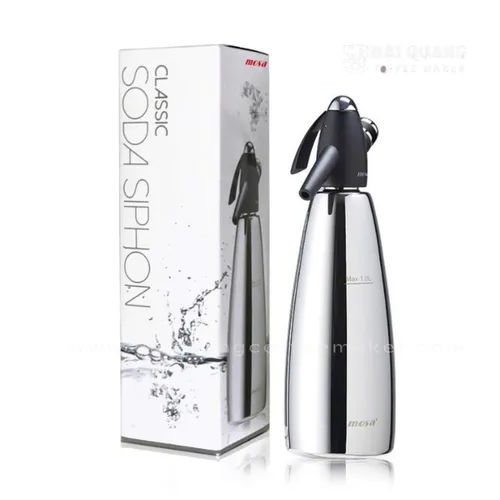 Bình Soda Inox CLASSIC SODA SIPHON MOSA 1L