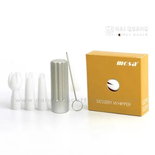 Bình Xịt Kem Tươi Mosa Nhôm Aluminium 0.5L – Phiên Bản Mới Chính Hãng Đài Loan