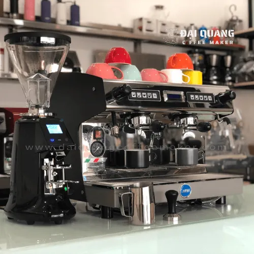 Máy Pha Cà Phê Carimali Pratica 2 Groups – Phiên Bản LCD & Pre-Infusion Chuyên Nghiệp