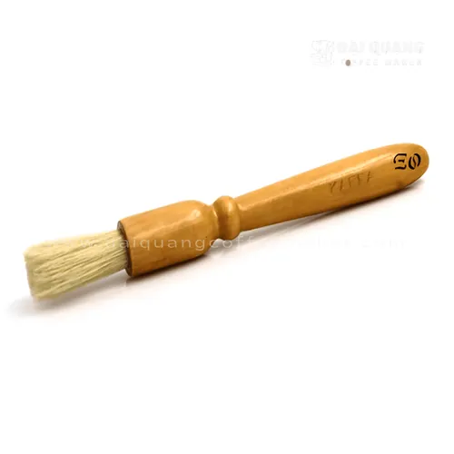 Chổi Vệ Sinh Máy Xay Cà Phê Cán Gỗ