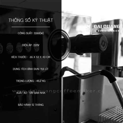 Máy Pha Cà Phê Expobar Monroc 2 Group – Sự Lựa Chọn Bền Bỉ Và Kinh Tế