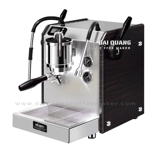 Máy Pha Cà Phê MILESTO EM 30 – Sức Mạnh Bơm Quay Procon & Dual Boiler Bằng Đồng