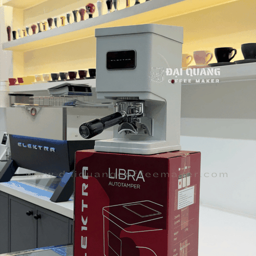 Máy Nén Cà Phê Tự Động Elektra (EQ Auto Tamper) – Chuẩn Hóa Lực Nén, Tối Ưu Workflow