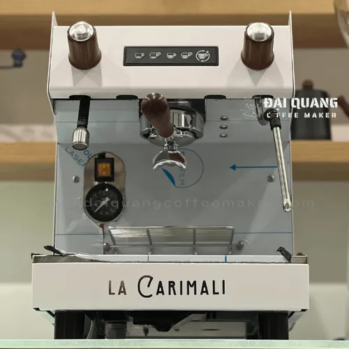 Máy Pha Cà Phê Carimali Nimble 1 Group (WOOD ASSY) – Phiên Bản Trắng Gỗ Cao Cấp