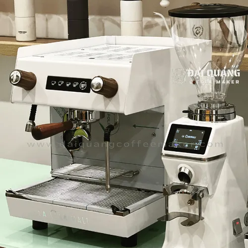 Máy Pha Cà Phê Carimali Nimble 1 Group (WOOD ASSY) – Phiên Bản Trắng Gỗ Cao Cấp