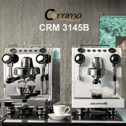 Máy Pha Cà Phê CORRIMA CRM 3145B (Bản 2026) – Sức Mạnh Dual Boiler & Công Nghệ Bù Nhiệt PTC