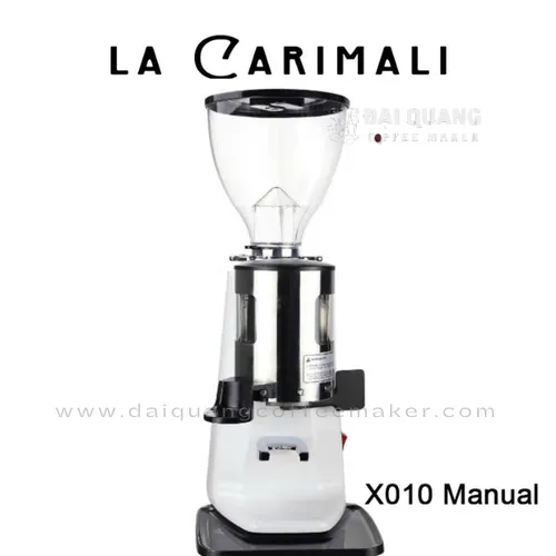 Máy Xay Cà Phê Carimali X010 – Lưỡi Dao Italmill 64mm Nhập Khẩu Italy