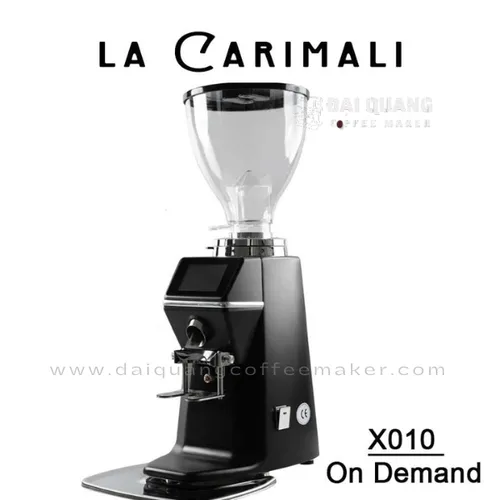 Máy Xay Cà Phê Carimali X010 On-Demand – Màn Hình Cảm Ứng & Phễu Hạt 1.6Kg