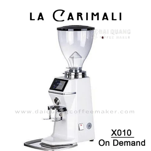 Máy Xay Cà Phê Carimali X010 On-Demand – Màn Hình Cảm Ứng & Phễu Hạt 1.6Kg