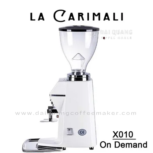 Máy Xay Cà Phê Carimali X010 On-Demand – Màn Hình Cảm Ứng & Phễu Hạt 1.6Kg