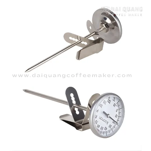 Nhiệt Kế Kim Barista KOONAN (-10°C đến 120°C) - Thép Không Gỉ Cao Cấp