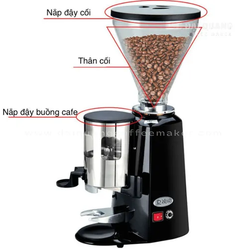 Phễu Đựng Hạt Máy Xay Cà Phê Mazzer / HC600 / Pegasus 900N