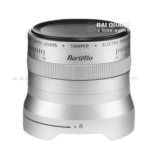 Tamper Điện Tử Barsetto Aline - Máy Nén Cà Phê Tự Động Thông Minh (58mm)