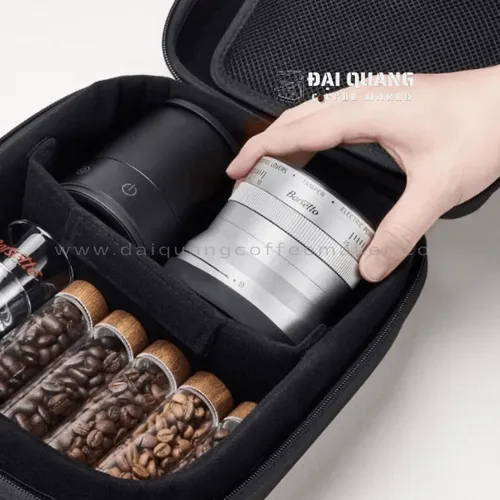 Tamper Điện Tử Barsetto Aline - Máy Nén Cà Phê Tự Động Thông Minh (58mm)