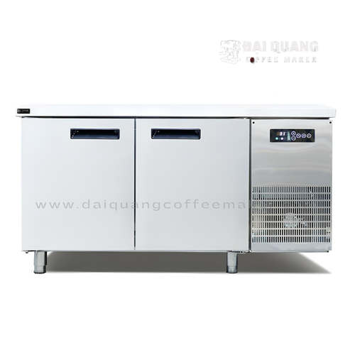 Tủ Bàn Đông Viner V-TBD1.5 – Bàn Sơ Chế Tích Hợp Đông Lạnh 1.5m, 2 Cánh Mở, Quạt Gió (No Frost)