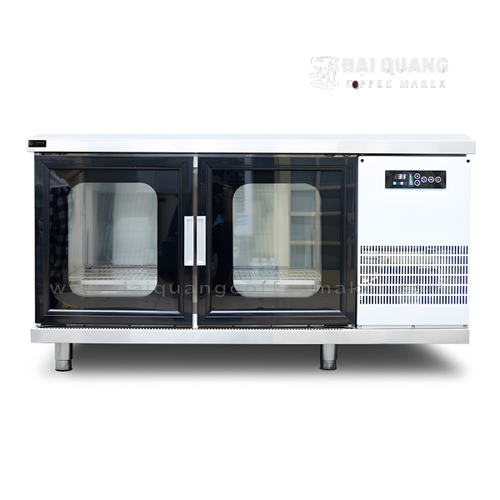Tủ Bàn Lạnh Cánh Kính Viner V-TBLCK1.2 (1.2m) – Giải Pháp Lưu Trữ Tối Ưu Cho Quầy Bar Nhỏ