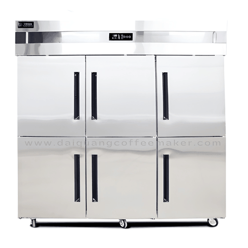 Tủ Đông 6 Cánh Viner V-TD6C – "Kho Lạnh" 1750L Siêu Tốc, Quạt Gió No Frost