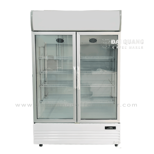 Tủ Mát Trực Tiếp 2 Cánh Kính (1000L) – Tối Ưu Diện Tích, Tiết Kiệm Chi Phí Vận Hành