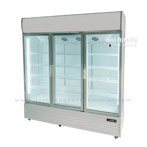 Tủ Mát Trực Tiếp 3 Cánh Kính (1500L) – Giải Pháp Trưng Bày Đồ Uống Tối Ưu Chi Phí
