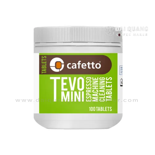 Viên Nén Vệ Sinh Máy Pha Cà Phê Cafetto Tevo Mini (Hộp 100 Viên) – Chính Hãng Úc