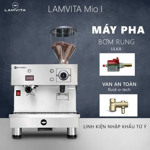 Máy Pha Cà Phê LAMVITA Mio - Giải Pháp Vàng Cho Ngành Cà Phê To Go