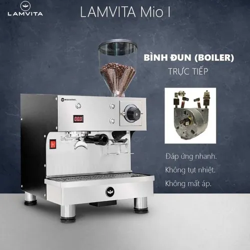 Máy Pha Cà Phê LAMVITA Mio - Giải Pháp Vàng Cho Ngành Cà Phê To Go