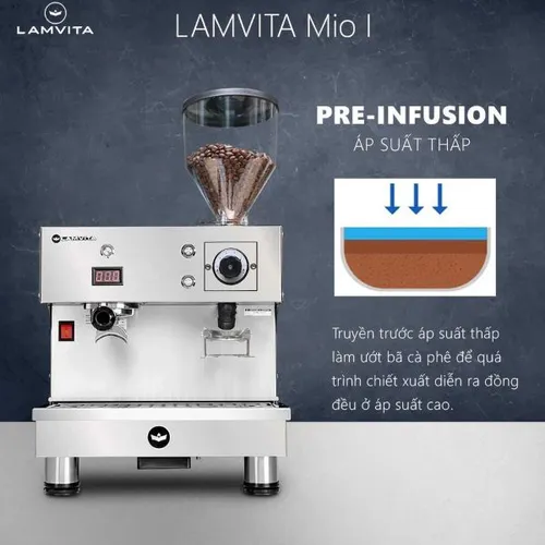 Máy Pha Cà Phê LAMVITA Mio - Giải Pháp Vàng Cho Ngành Cà Phê To Go