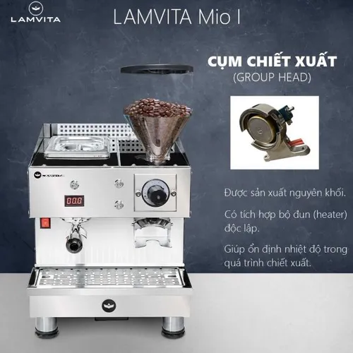 Máy Pha Cà Phê LAMVITA Mio - Giải Pháp Vàng Cho Ngành Cà Phê To Go