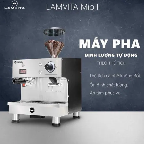 Máy Pha Cà Phê LAMVITA Mio - Giải Pháp Vàng Cho Ngành Cà Phê To Go