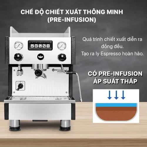 Máy Pha Cà Phê Lamvita LCD: Giải Pháp Hoàn Hảo Cho Quán Cà Phê