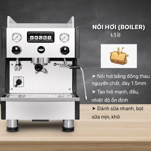 Máy Pha Cà Phê Lamvita LCD: Giải Pháp Hoàn Hảo Cho Quán Cà Phê