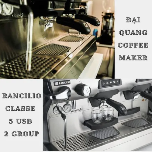 Máy Pha Cà Phê Rancilio Classe 5 USB 2 Group: Giải Pháp Hoàn Hảo Cho Quán Cà Phê Chuyên Nghiệp