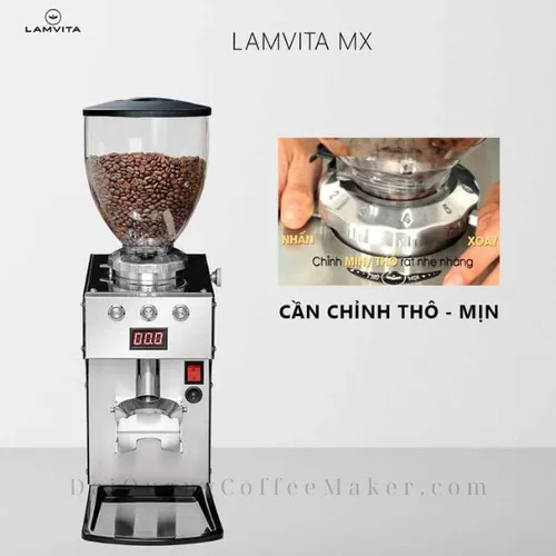 Máy Xay Cà Phê LAMVITA MX: Nâng Tầm Trải Nghiệm Pha Chế Của Bạn