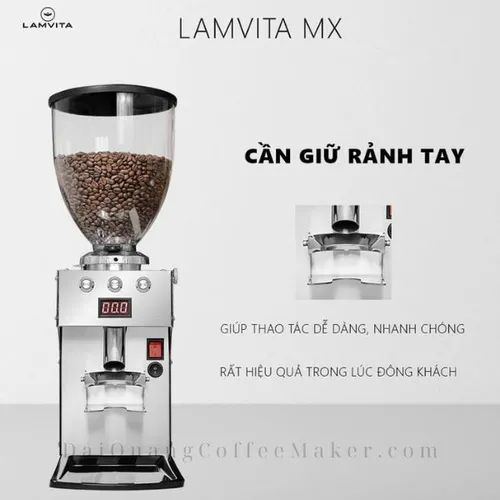 Máy Xay Cà Phê LAMVITA MX: Nâng Tầm Trải Nghiệm Pha Chế Của Bạn
