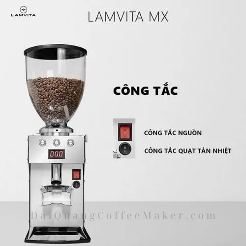 Máy Xay Cà Phê LAMVITA MX: Nâng Tầm Trải Nghiệm Pha Chế Của Bạn