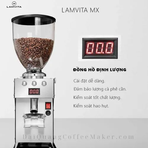 Máy Xay Cà Phê LAMVITA MX: Nâng Tầm Trải Nghiệm Pha Chế Của Bạn